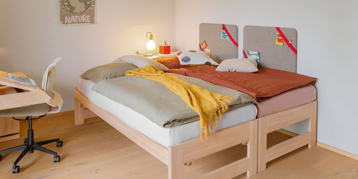 kids Tandemliege mit Matratze in Erle Weißöl bei TEAM 7 St. Johann kids Tandemliege mit Matratze in Erle Weißöl bei TEAM 7 St. Johann