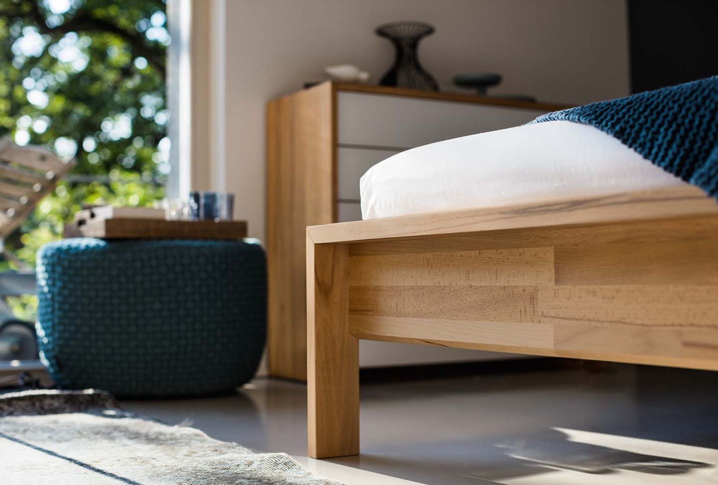 lunetto bed made of solid wood lunetto bed made of solid wood