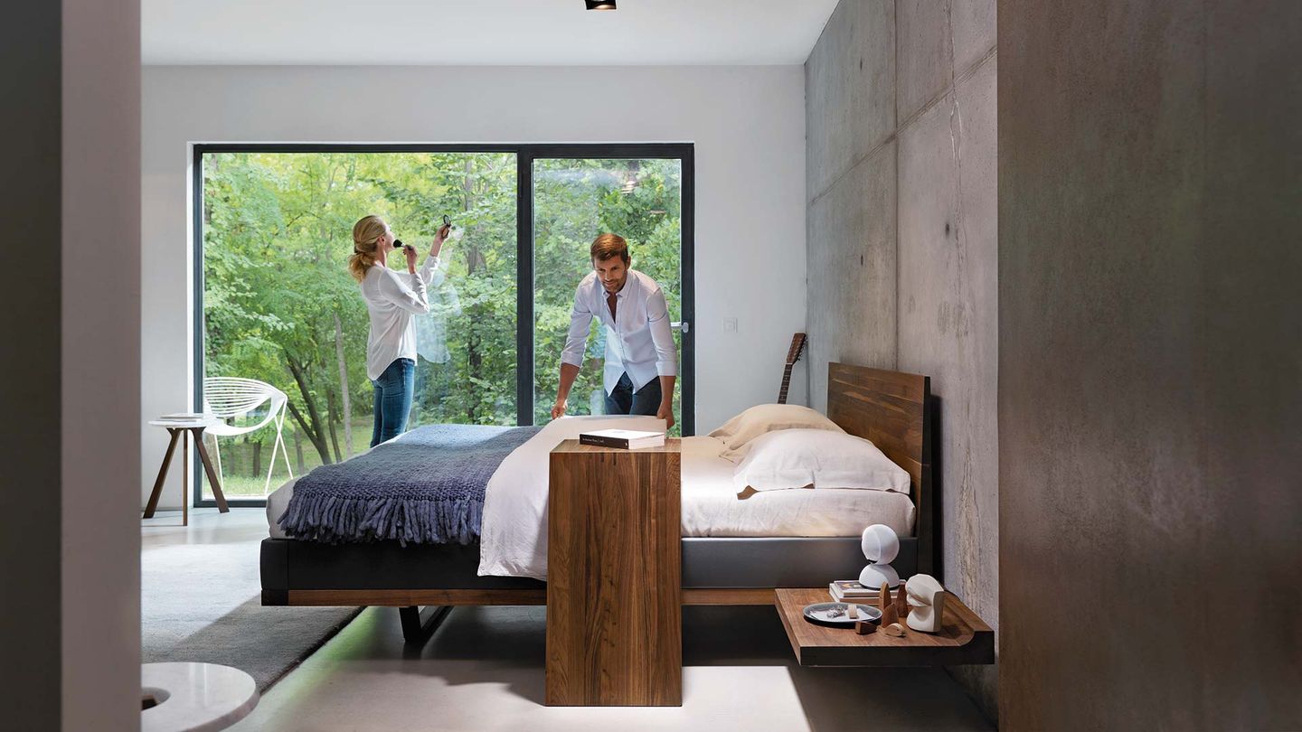 Lit riletto du designer Kai Stania Lit riletto du designer Kai Stania