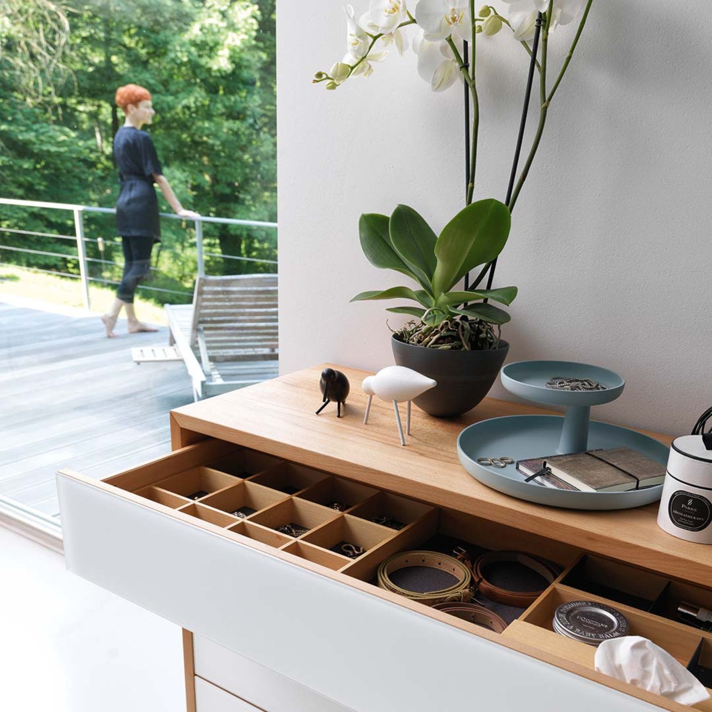 Комод „lunetto“ с делением на отделы