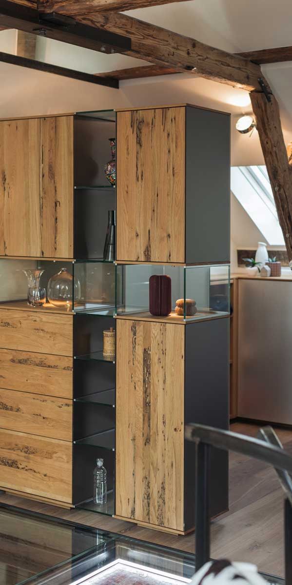 cubus pure Wohnwand in Eiche Venedig von TEAM 7 Frankfurt cubus pure Wohnwand in Eiche Venedig von TEAM 7 Frankfurt