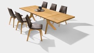 yps extendable table made of solid wood by TEAM 7 yps extendable table made of solid wood by TEAM 7