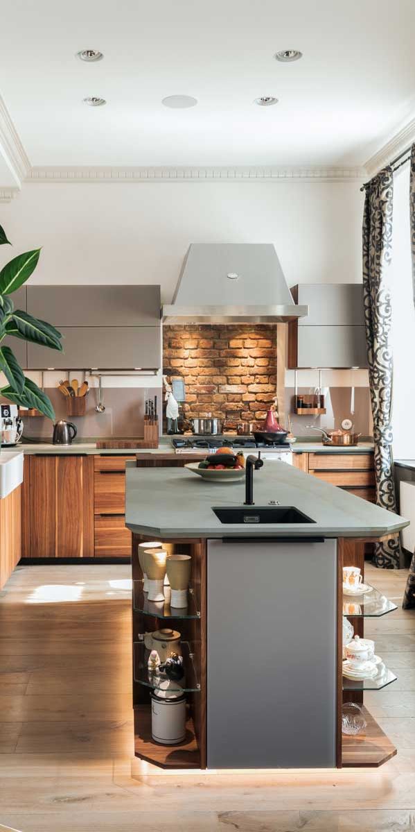 linee Kücheninsel in Nussbaum von TEAM 7 Graz linee Kücheninsel in Nussbaum von TEAM 7 Graz