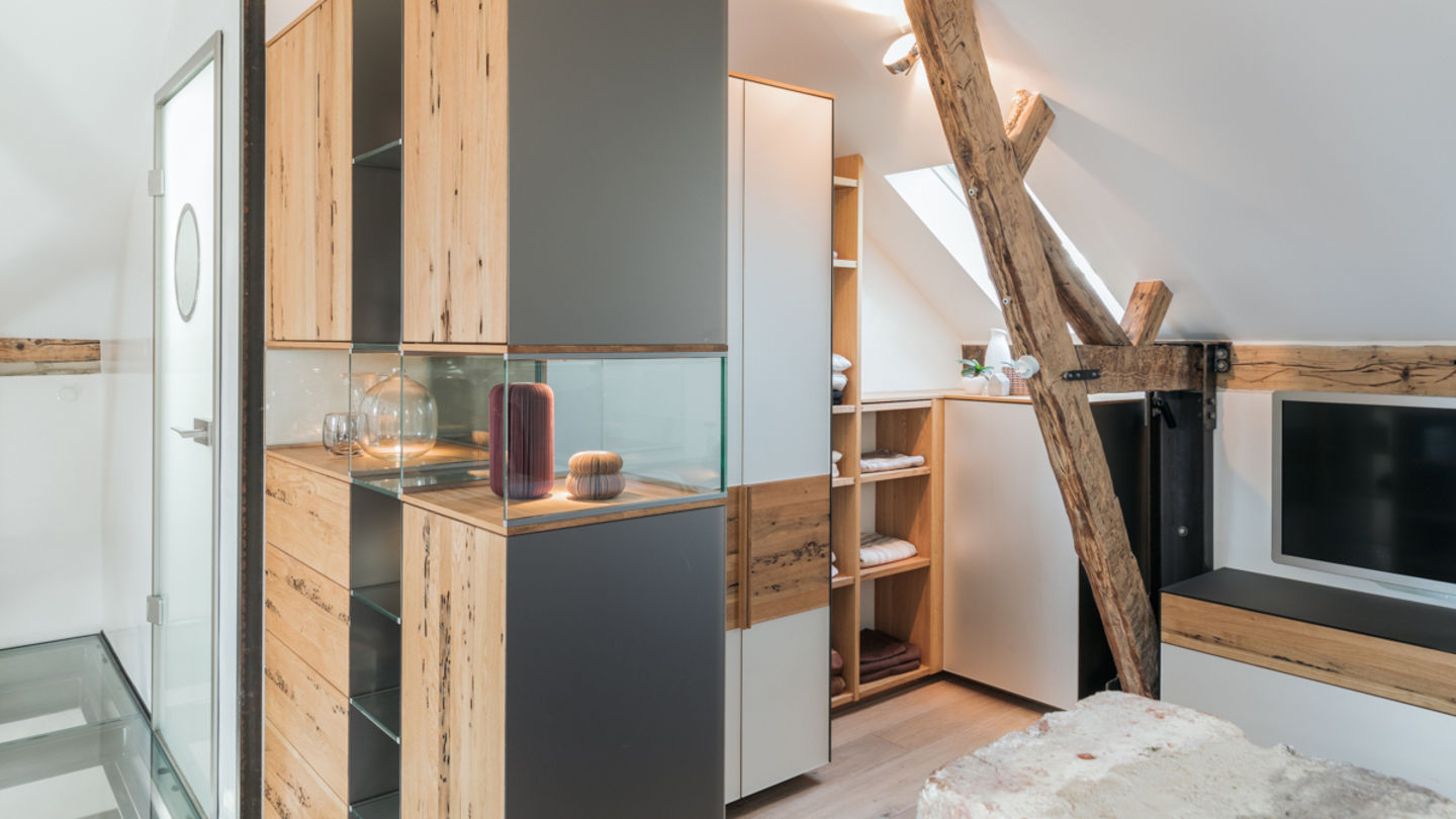 TEAM 7 Eiche Venedig Wohnzimmer in einem Privathaus