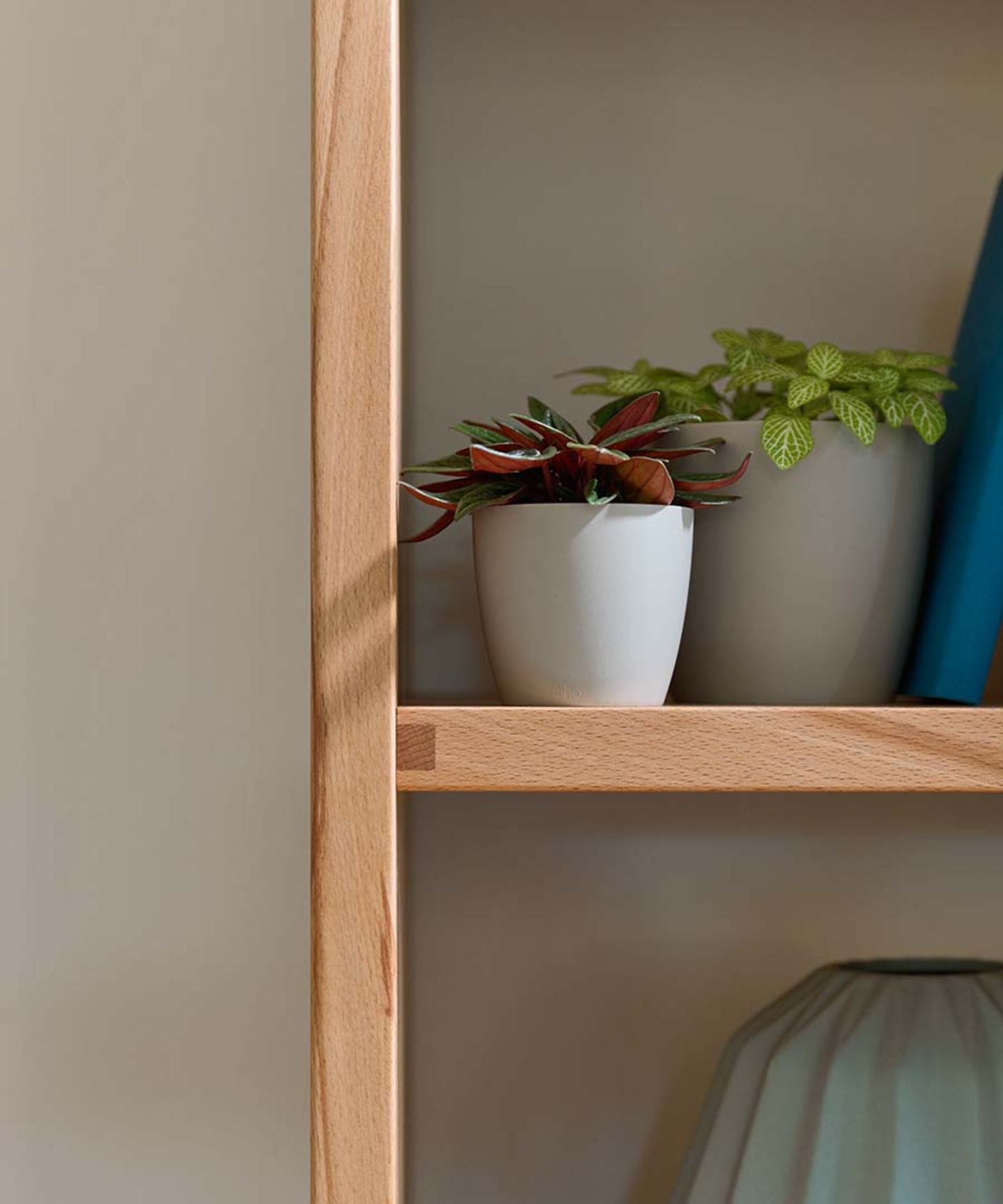 cubus wall unit of solid wood made handcrafted with love