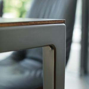 tak extendable table with bronze matt base tak extendable table with bronze matt base