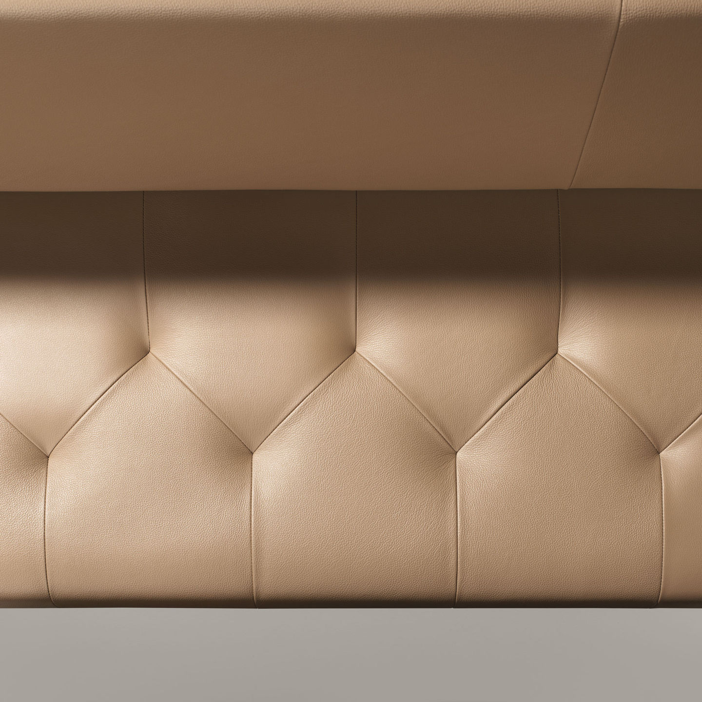 yps Bank in Leder von TEAM 7