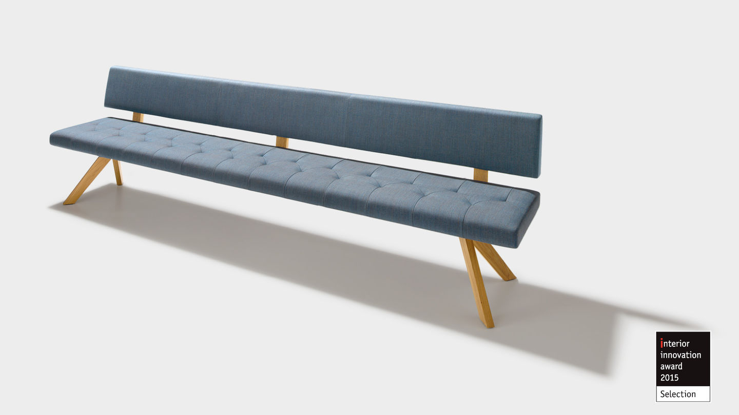 Premio di design per la panca yps di TEAM 7 - interior innovation award 2015 Premio di design per la panca yps di TEAM 7 - interior innovation award 2015