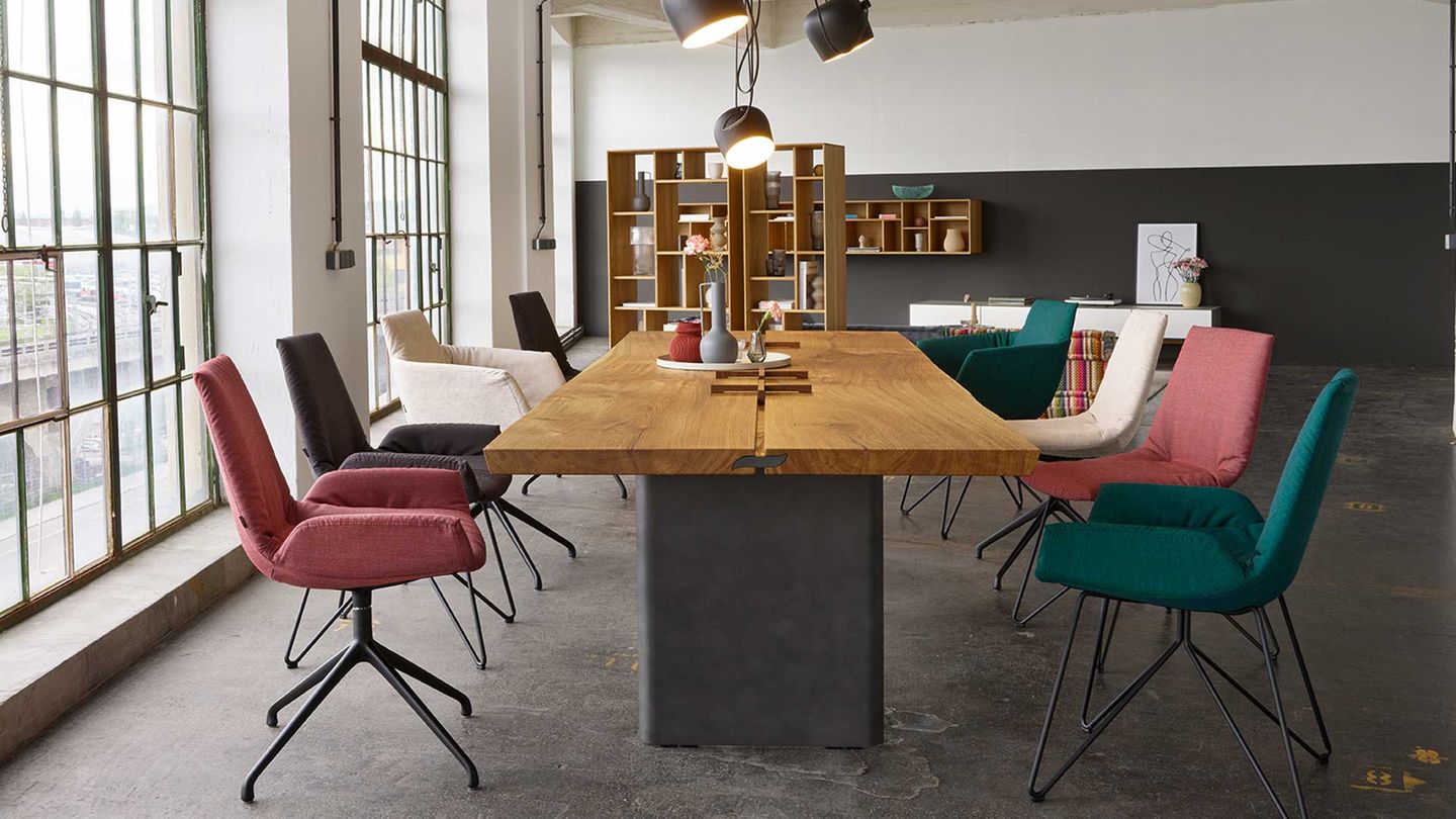 стол echt.zeit в дубе с листиком TEAM 7 стол echt.zeit в дубе с листиком TEAM 7