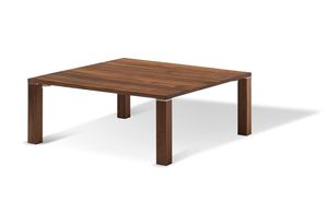 Couchtisch cubus in Nussbaum aus Massivholz von TEAM 7 Couchtisch cubus in Nussbaum aus Massivholz von TEAM 7