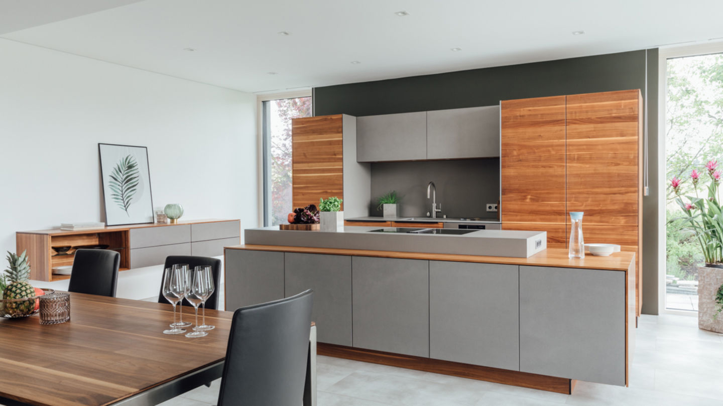 TEAM 7 filigno kitchen in a private home
