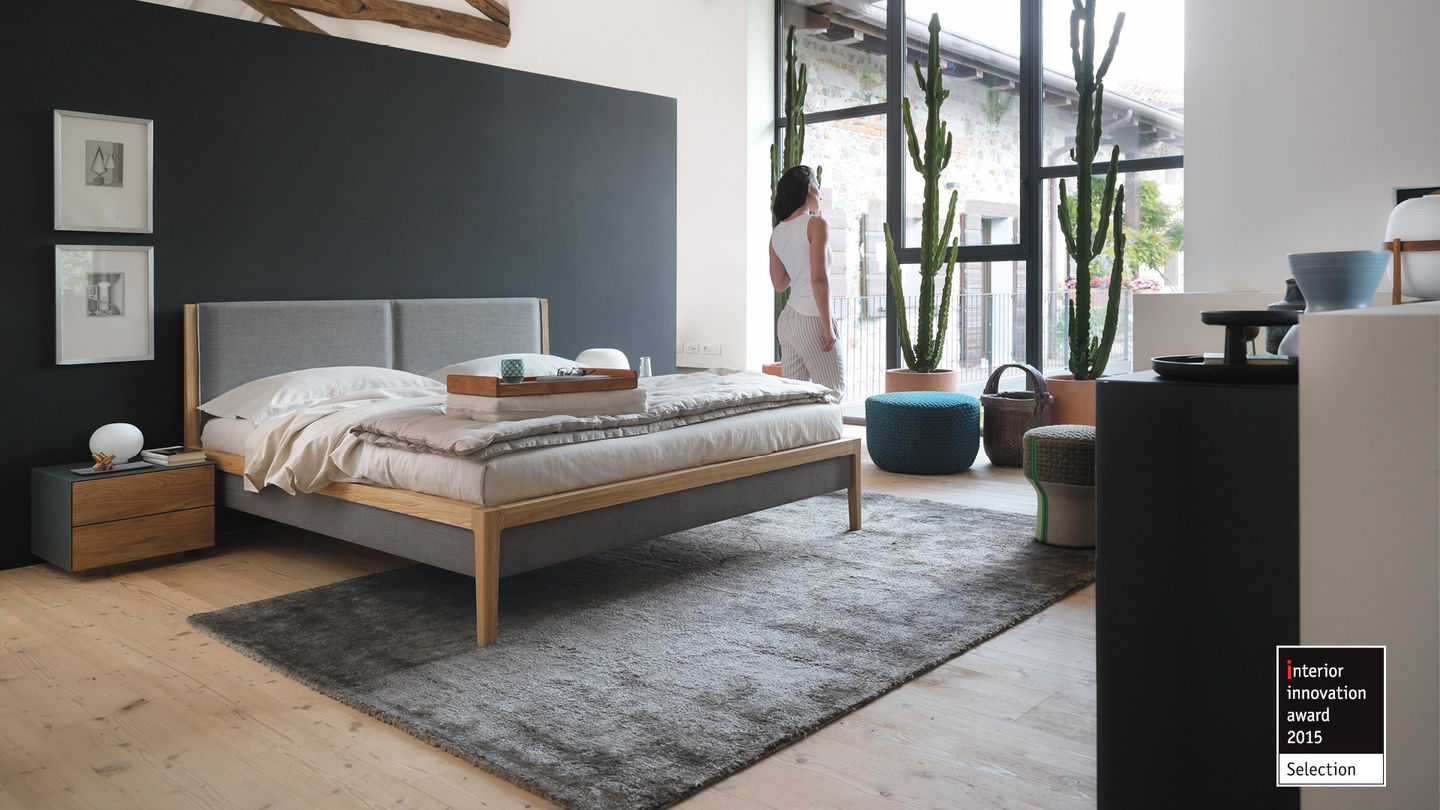 Premio di design per il letto mylon di TEAM 7 - interior innovation award 2015 Premio di design per il letto mylon di TEAM 7 - interior innovation award 2015