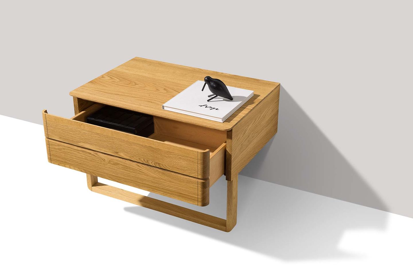 float bedside cabinet in oak with drawer float bedside cabinet in oak with drawer