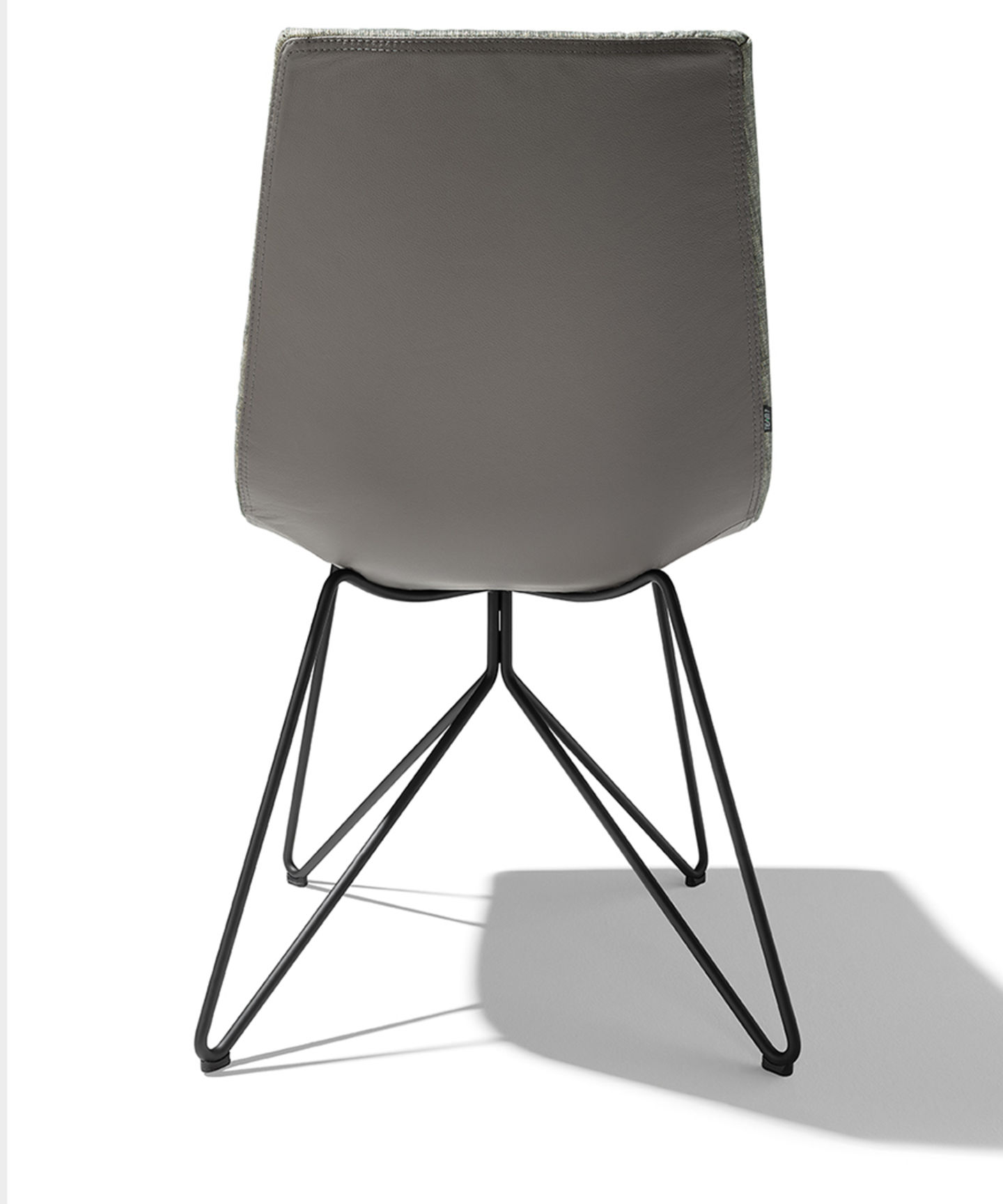 lui chaise tissu maple pietement en fil d'acier finition inox arrière lui chaise tissu maple pietement en fil d'acier finition inox arrière