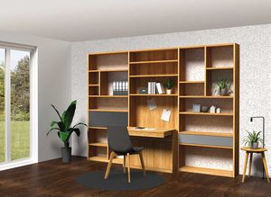 Wohnoffice T7 Type 3 – Bureau invisible: exemple de planification