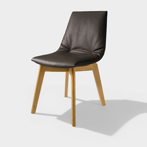 TEAM 7 lui chaise, noir brun TEAM 7 lui chaise, noir brun