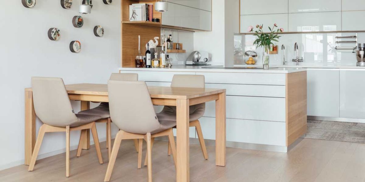 magnum Tisch mit lui Stühlen in Eiche Weißöl von TEAM 7 Linz magnum Tisch mit lui Stühlen in Eiche Weißöl von TEAM 7 Linz