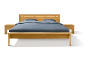 Holzbett lunetto aus Naturholz von TEAM 7