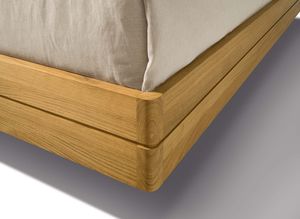 float wood bed with rounded corners float wood bed with rounded corners