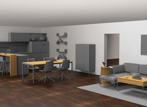 Wohnoffice T7 Tipologia 4 – Zone multifunzionali: esempio di progettazione 