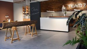 Empfangsbereich im TEAM 7 Store Stuttgart Empfangsbereich im TEAM 7 Store Stuttgart