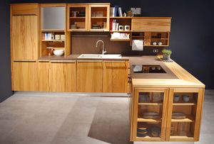 Naturholzküche rondo im TEAM 7 Store Stuttgart Naturholzküche rondo im TEAM 7 Store Stuttgart