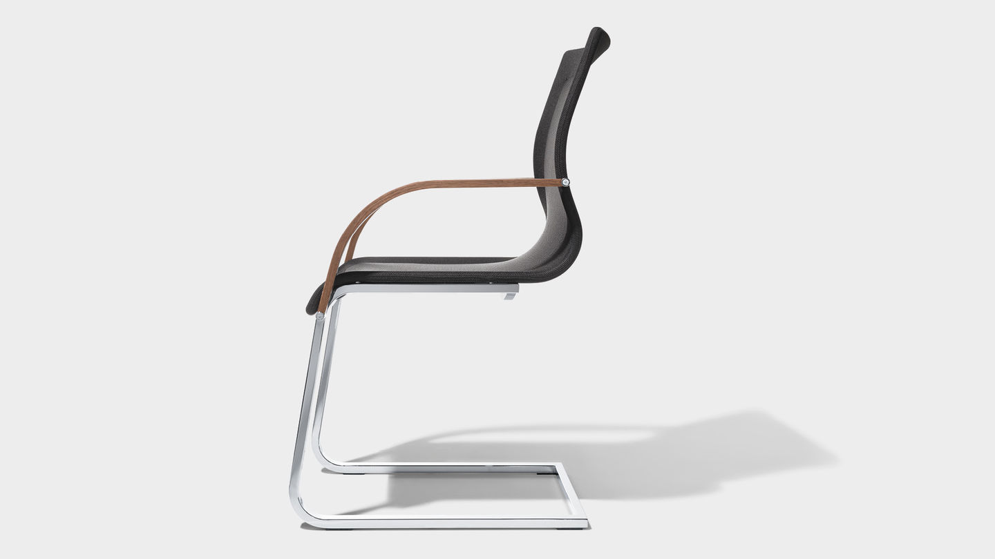 magnum chair Stricktex with armrests by TEAM 7 magnum chair Stricktex with armrests by TEAM 7