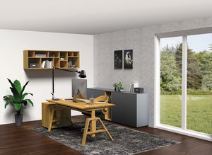 Wohnoffice T7 Type 1 – Regard tourné vers la pièce: exemple de planification