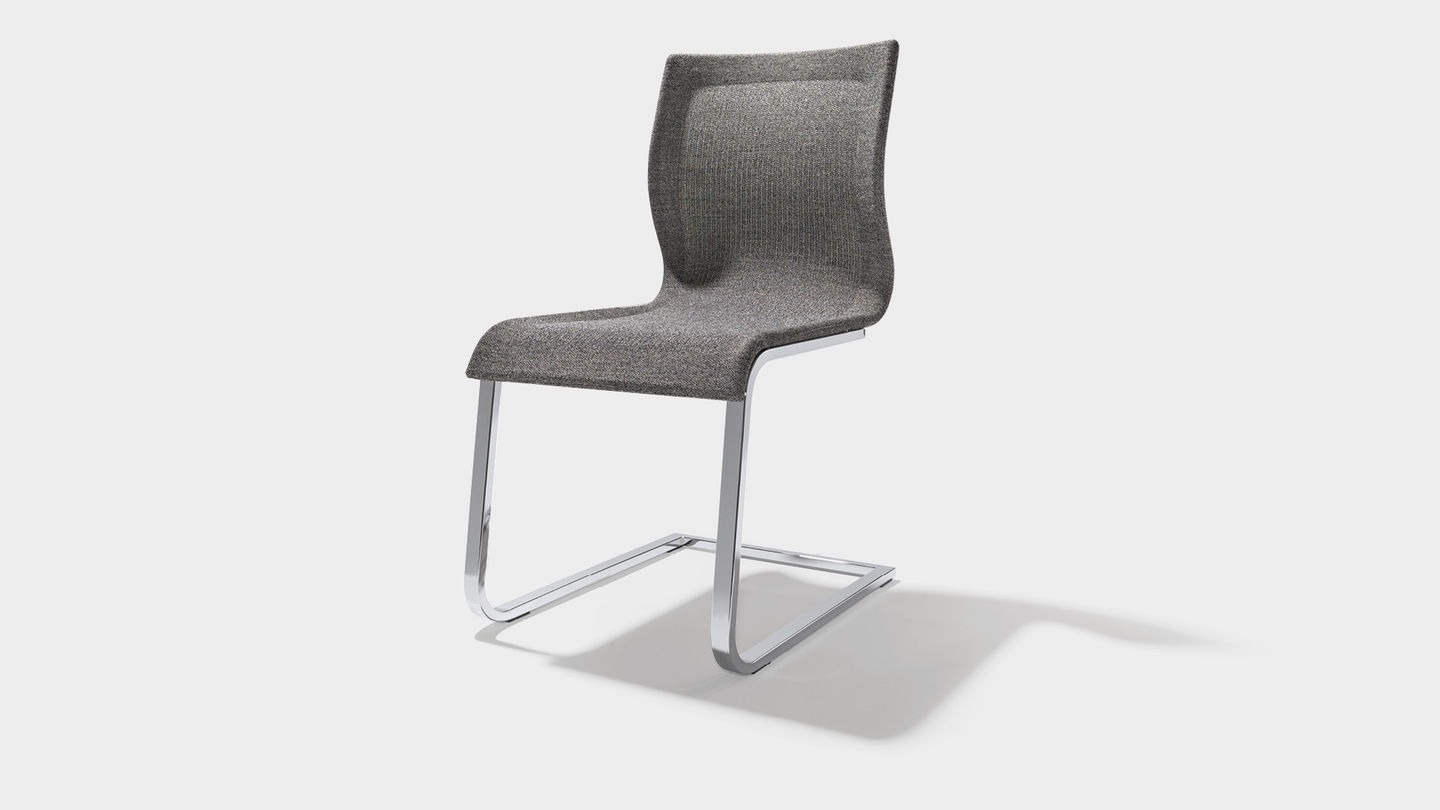 magnum chair Stricktex in flecked medium grey by TEAM 7 magnum chair Stricktex in flecked medium grey by TEAM 7
