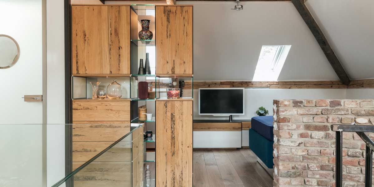 cubus pure Wohnwand in Eiche Venedig von TEAM 7 Linz