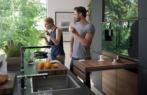 Küchenzubehör und Einbaugeräte im TEAM 7 Flagshipstore Küchenzubehör und Einbaugeräte im TEAM 7 Flagshipstore