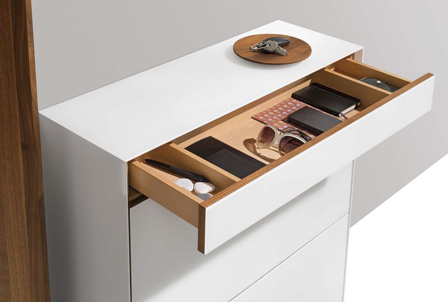 cubus pure entry hall with drawer from TEAM 7 cubus pure entry hall with drawer from TEAM 7